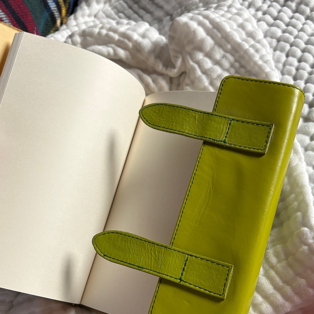 Anthropologie Green Leather Clutch - Picture 4 of 4